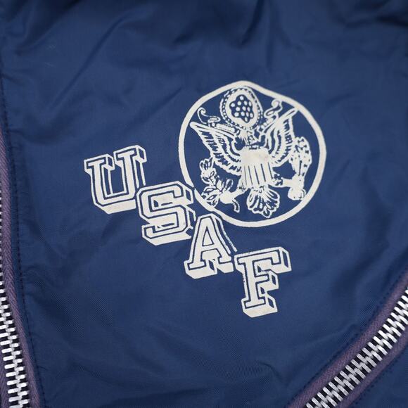 Vintage Artex USAF Graphic Windbreaker Jacket - Picture 7 of 11